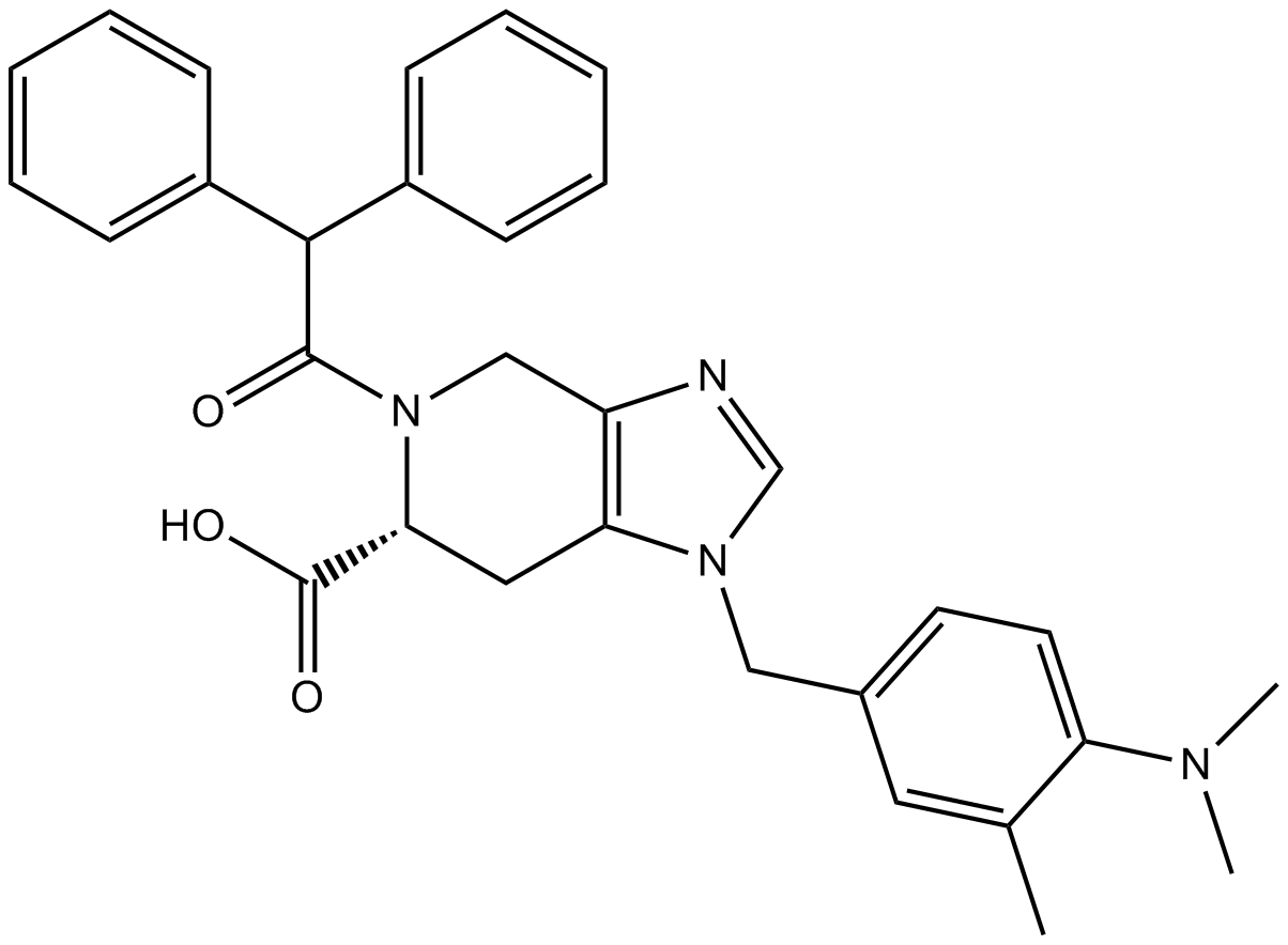 PD123319 التركيب الكيميائي