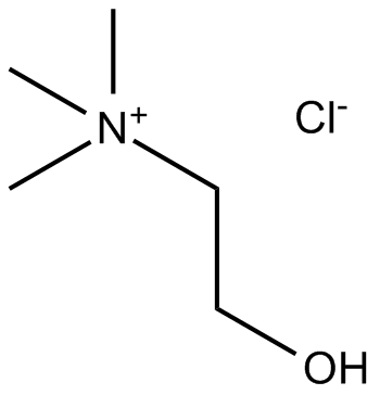 Choline Chloride Chemische Struktur