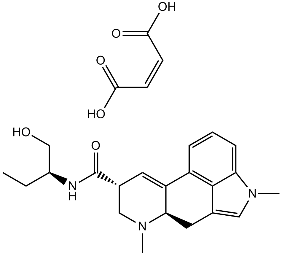 Methysergide maleate  Chemical Structure