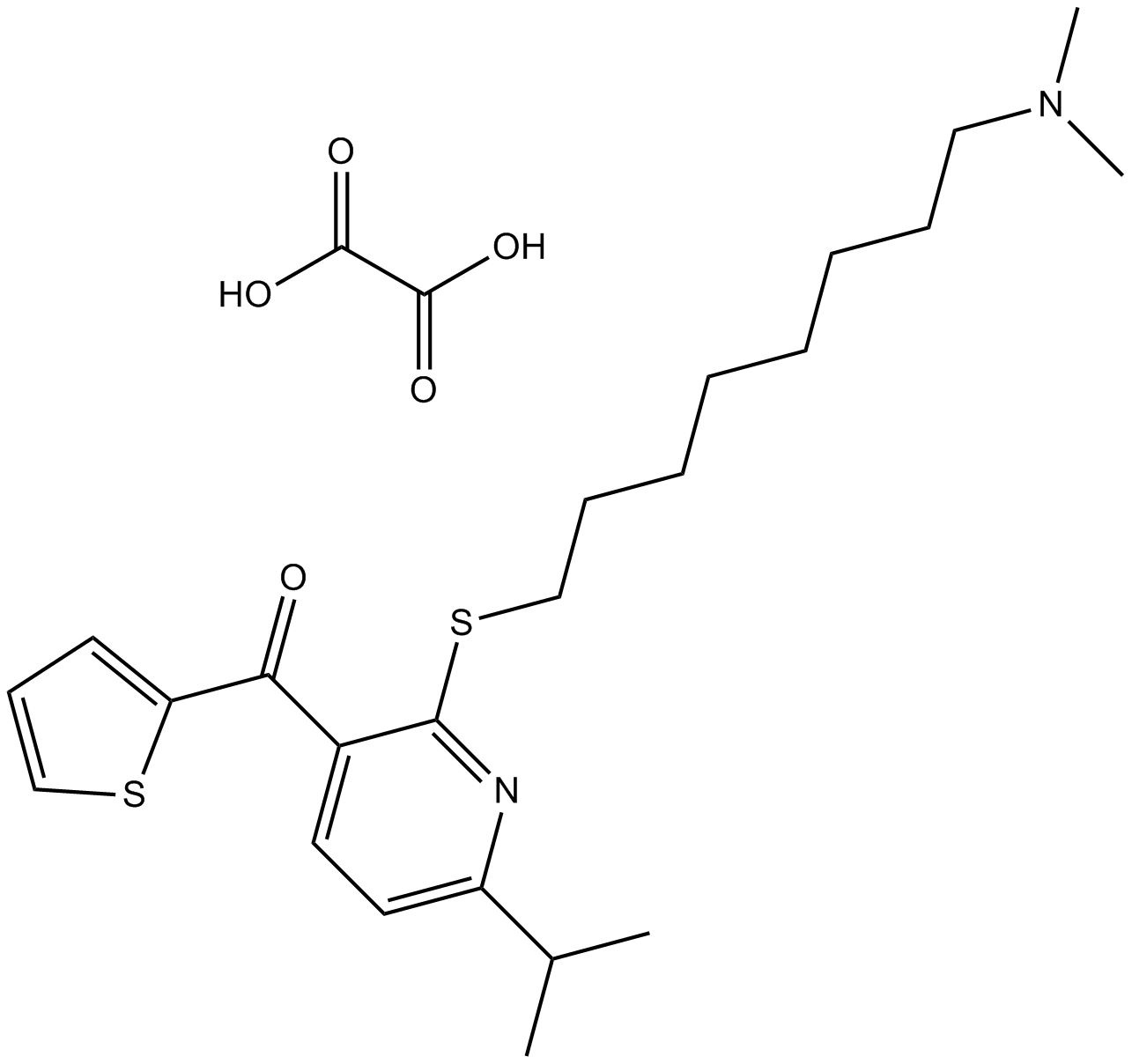 Y-29794 oxalate 化学構造