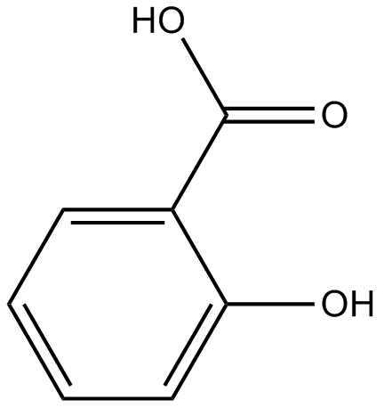 Salicylic acid التركيب الكيميائي
