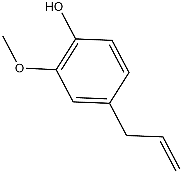 Eugenol  Chemical Structure