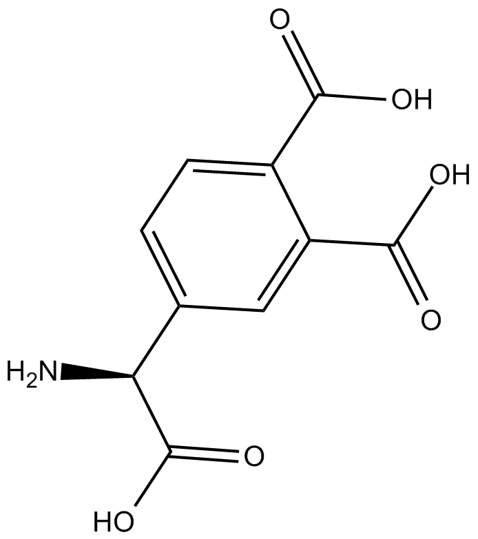 (RS)-3,4-DCPG 化学構造