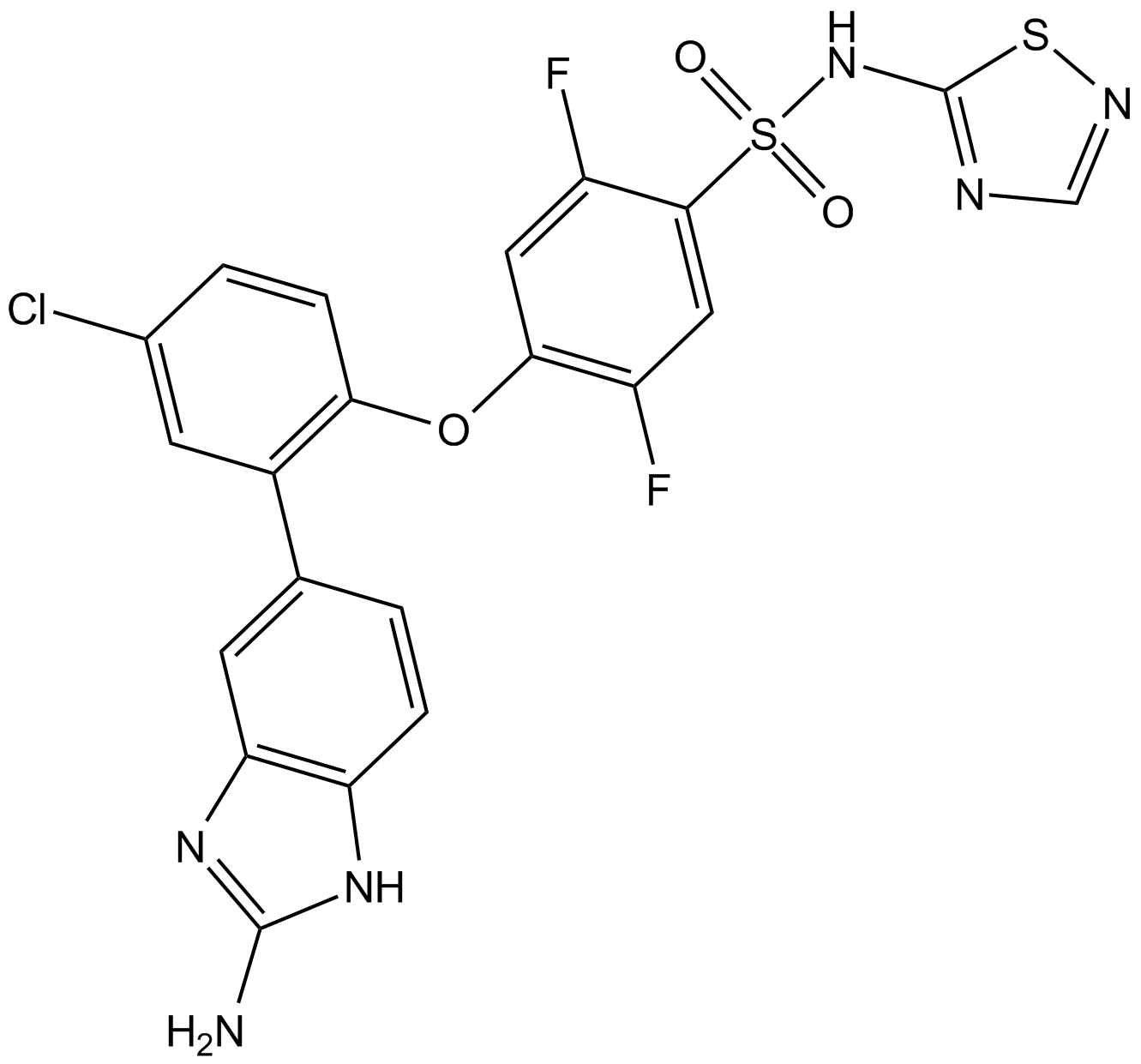 GX-674 Chemische Struktur
