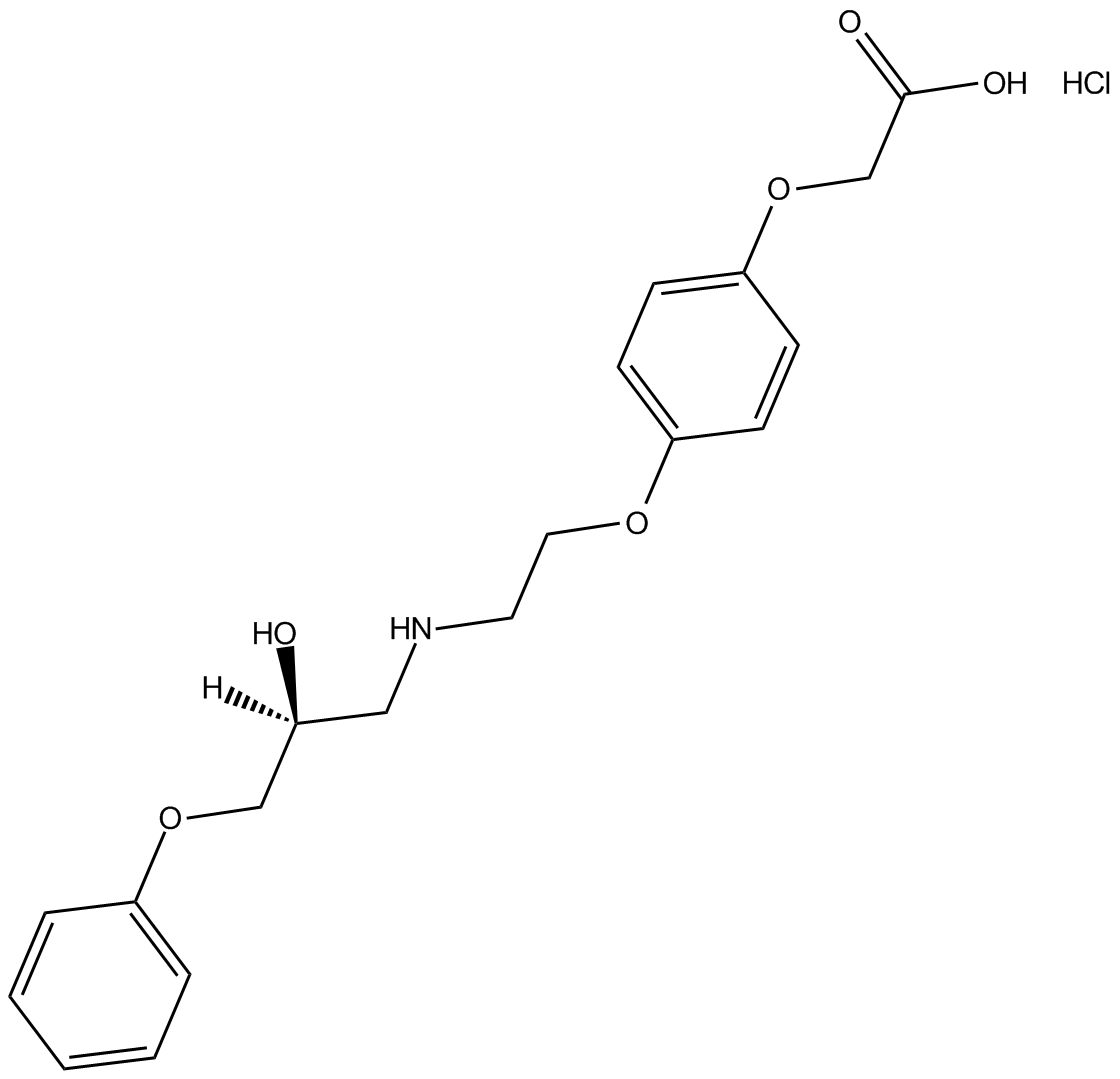 ICI 215,001 hydrochloride  Chemical Structure