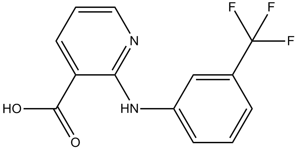 Niflumic acid 化学構造