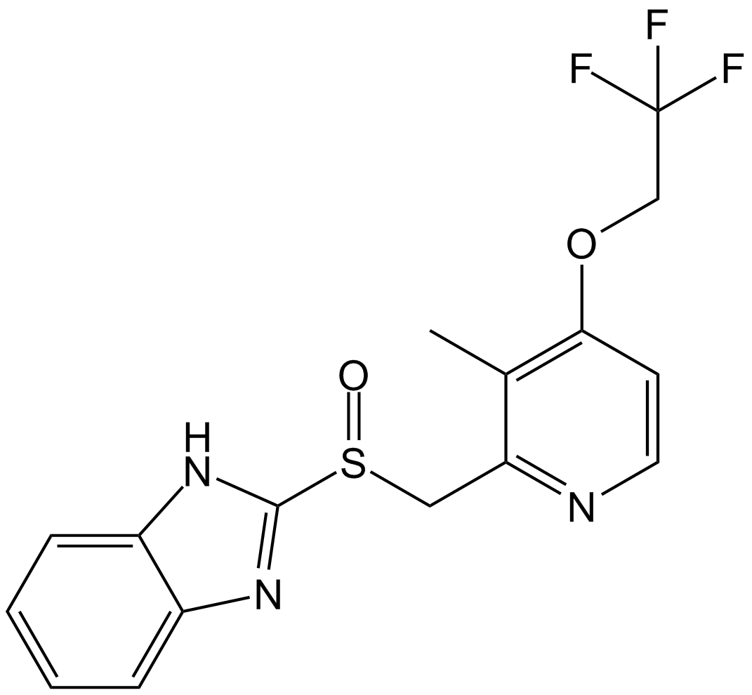 Lansoprazole  Chemical Structure
