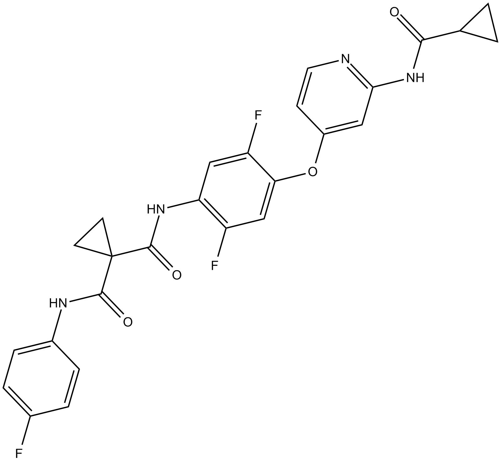 Altiratinib  Chemical Structure