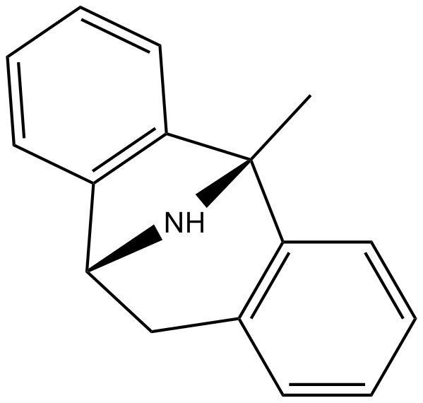 (+)-MK 801 Chemische Struktur