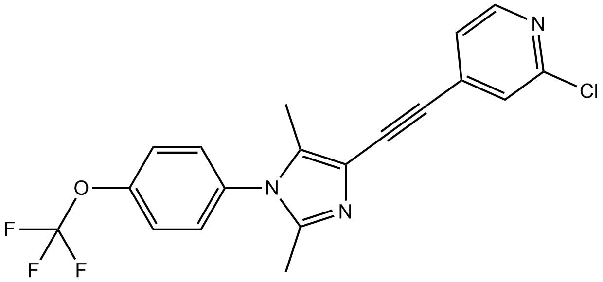 CTEP (RO4956371) Chemische Struktur
