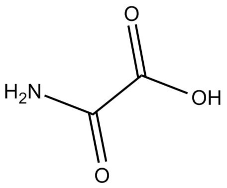 Oxamic acid Chemische Struktur