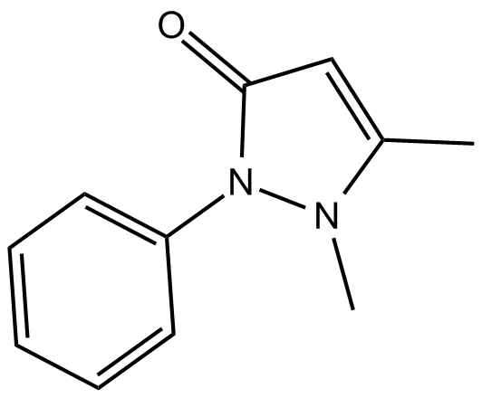 Antipyrine التركيب الكيميائي
