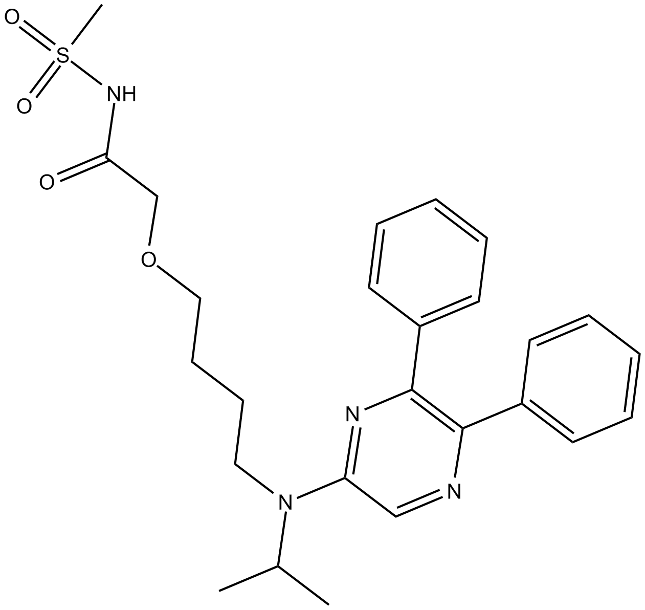 NS 304 Chemische Struktur