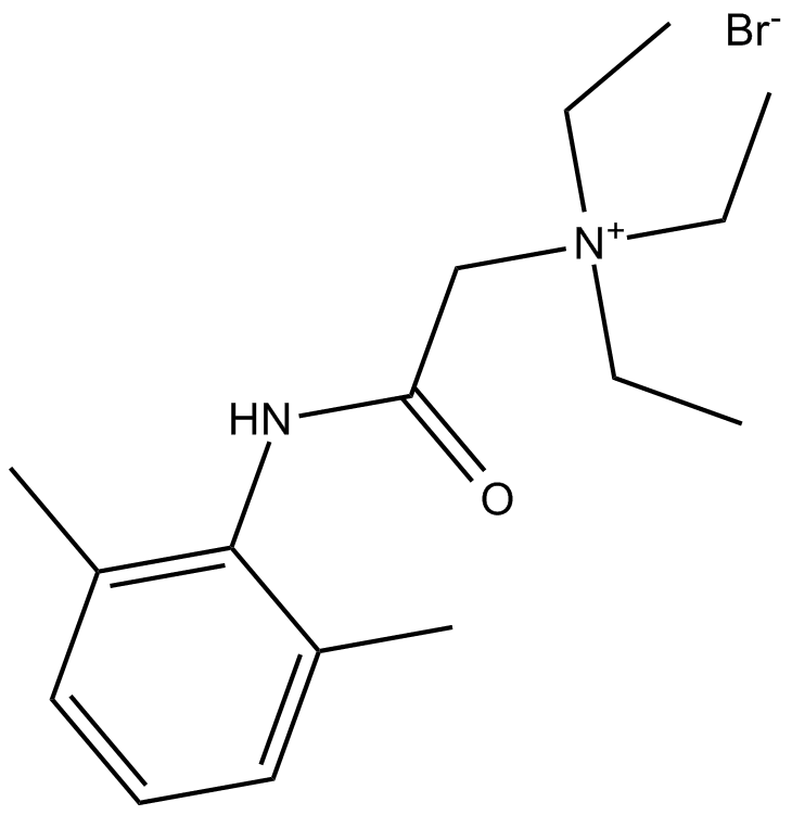 QX 314 bromide Chemische Struktur