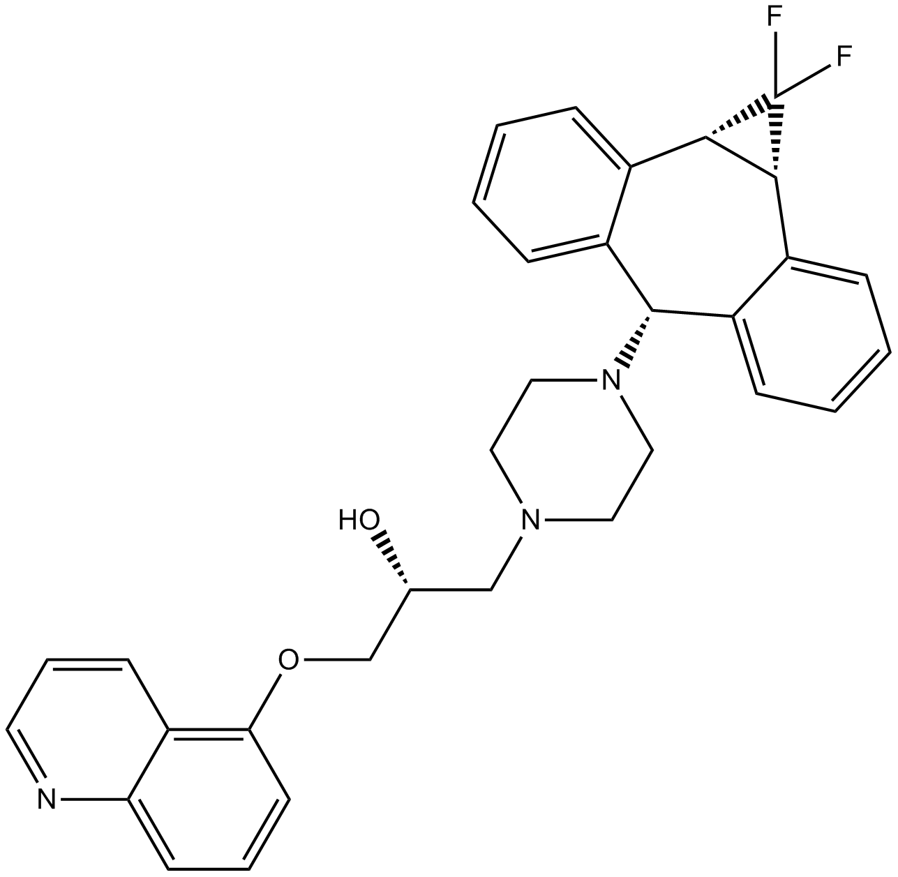 Zosuquidar  Chemical Structure