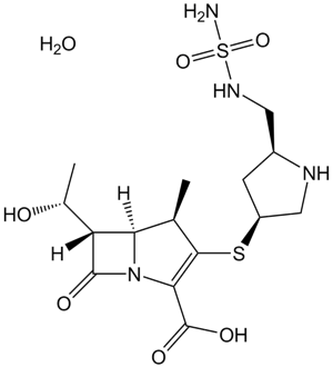 Doripenem Hydrate  Chemical Structure