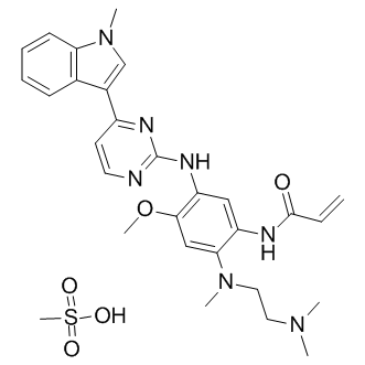 AZD-9291 mesylate  Chemical Structure