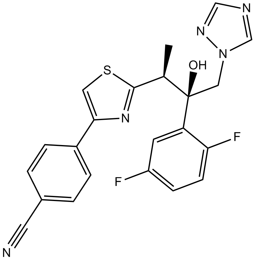 Isavuconazole Chemische Struktur