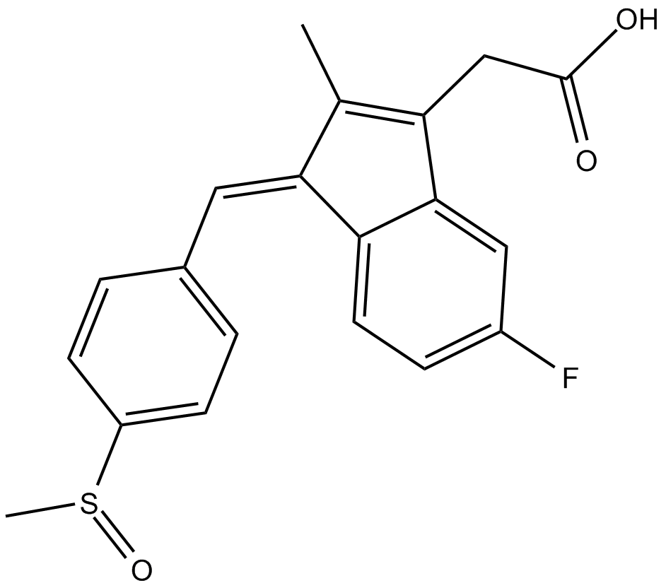 Sulindac  Chemical Structure