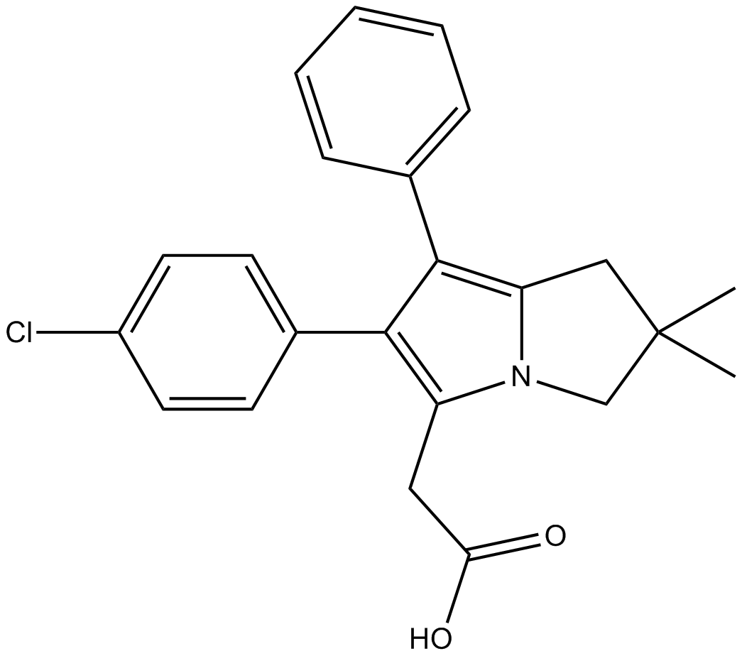 Licofelone التركيب الكيميائي