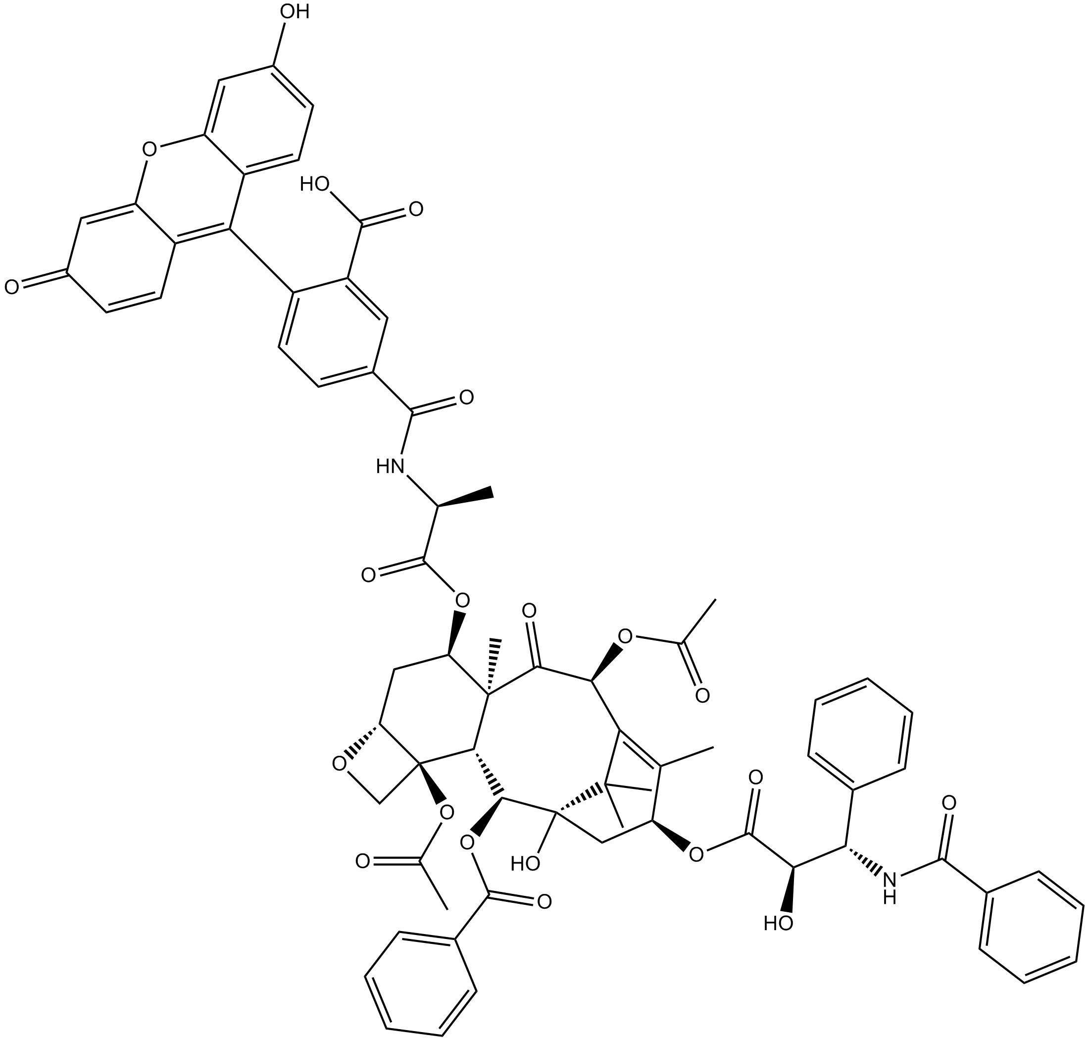 Flutax 1 化学構造