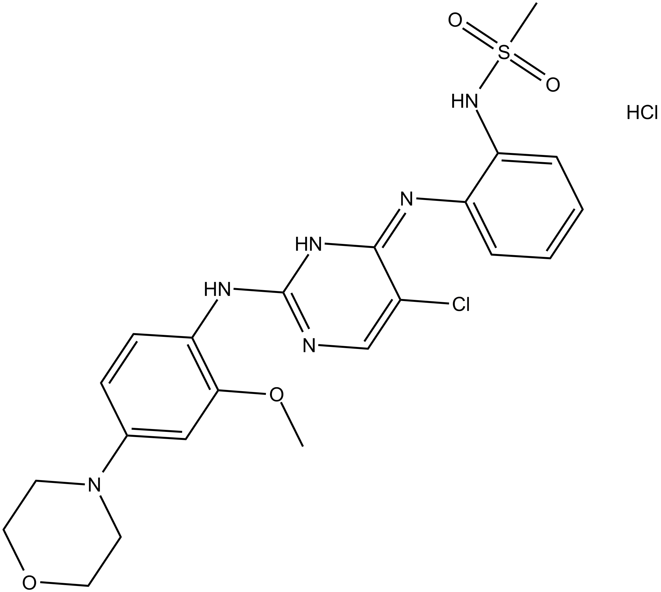CZC 54252 hydrochloride التركيب الكيميائي
