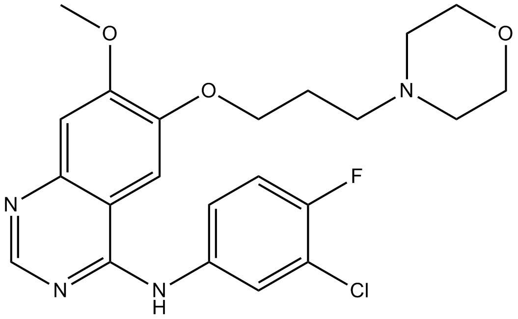 Gefitinib (ZD1839) التركيب الكيميائي
