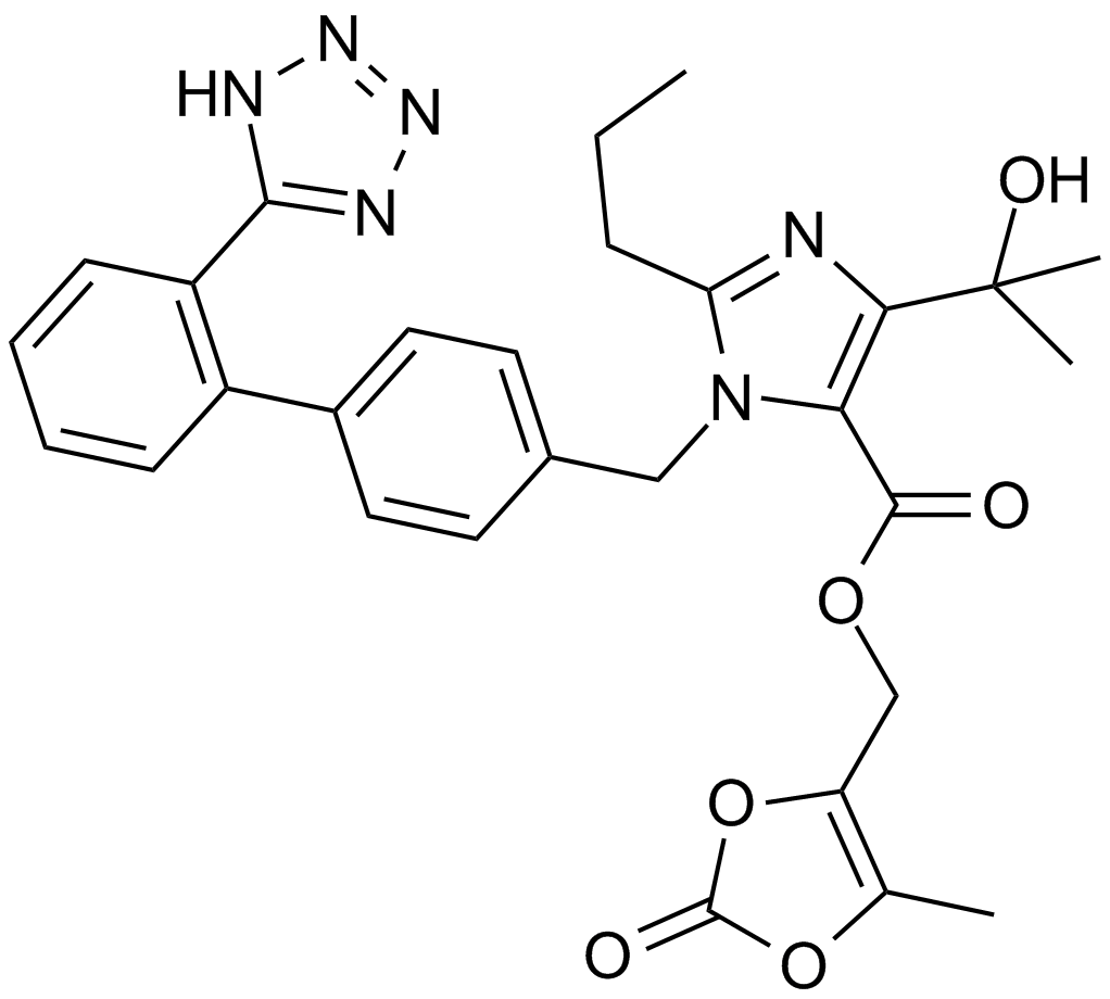 Olmesartan medoxomil  Chemical Structure