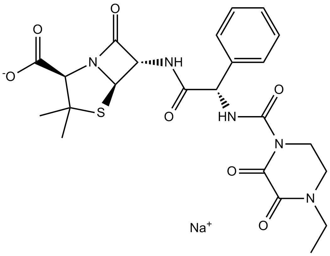 Piperacillin Sodium التركيب الكيميائي