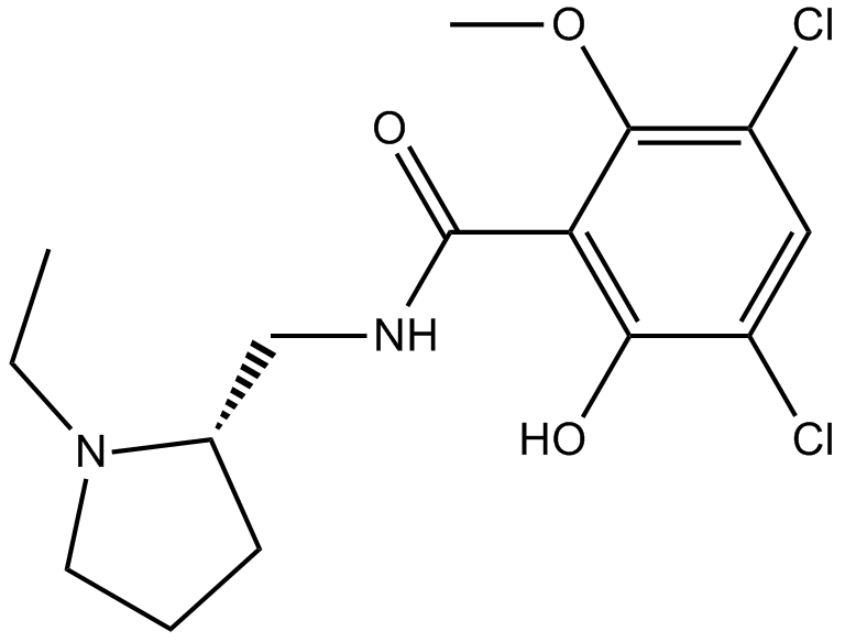 Raclopride Chemische Struktur