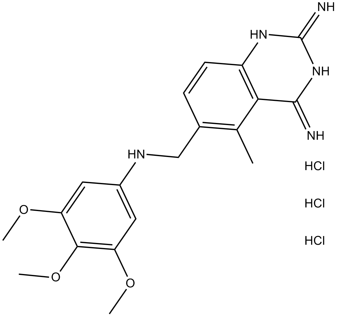CI 898 trihydrochloride Chemical Structure