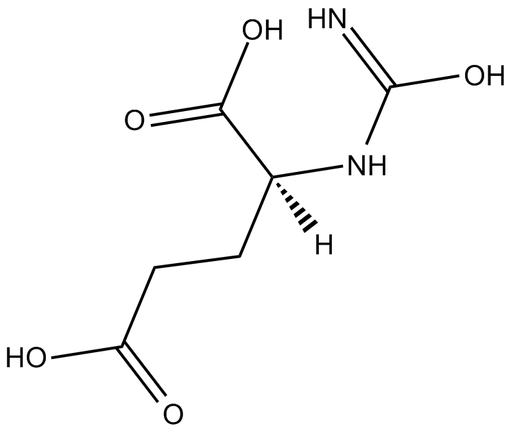 N-Carbamyl-L-glutamic acid Chemical Structure