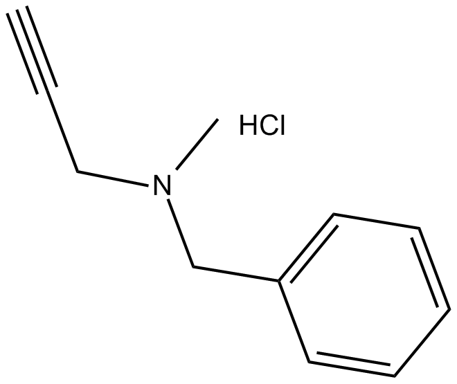 Pargyline (hydrochloride)  Chemical Structure