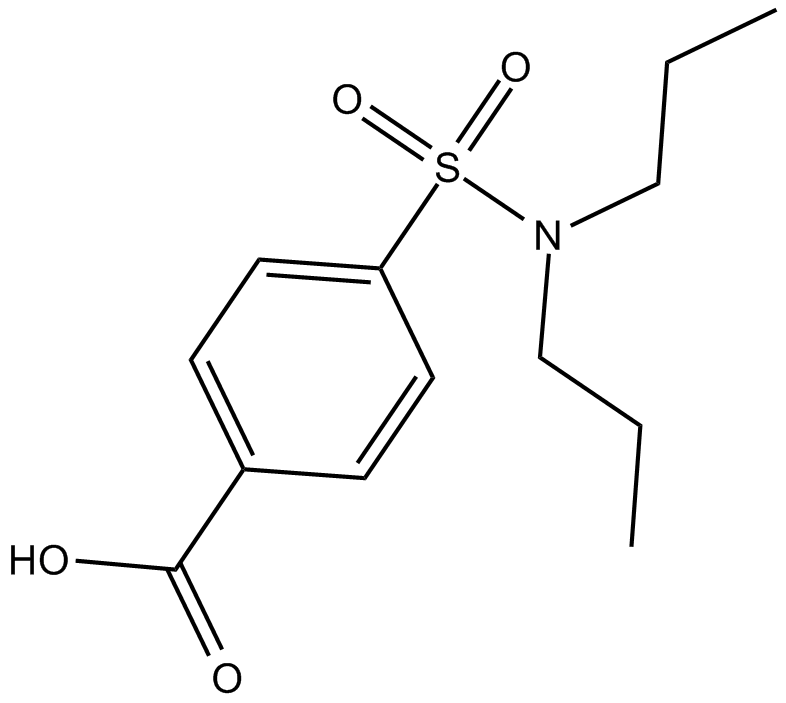 Probenecid 化学構造