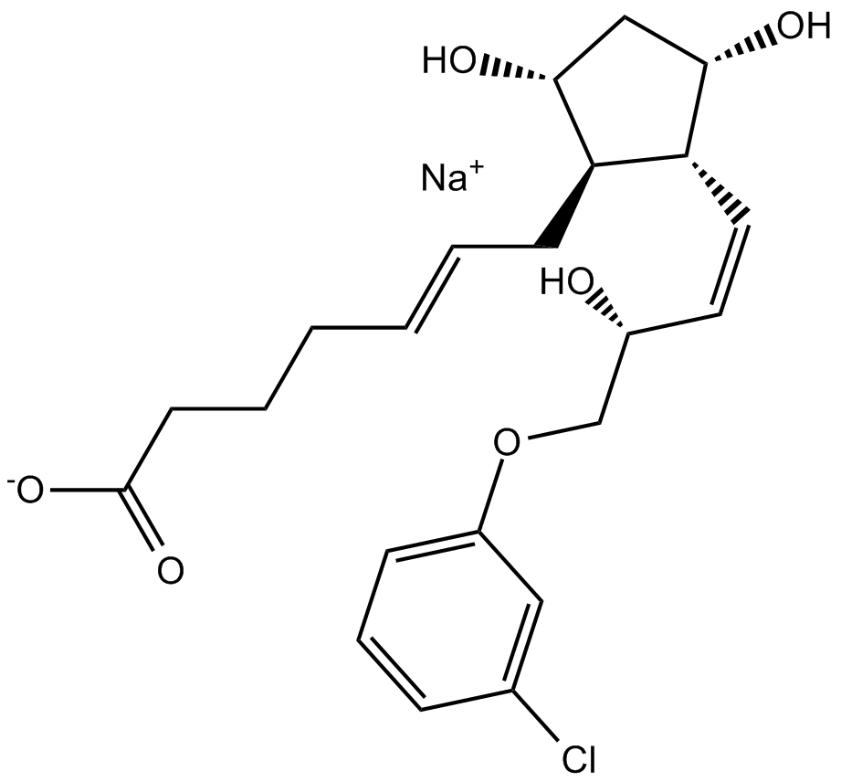 (±)-Cloprostenol sodium salt  Chemical Structure