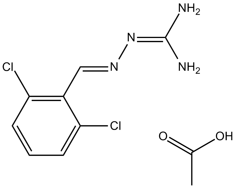 Guanabenz Acetate  Chemical Structure