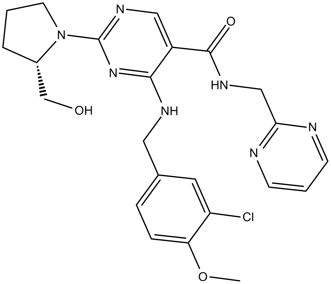 Avanafil  Chemical Structure