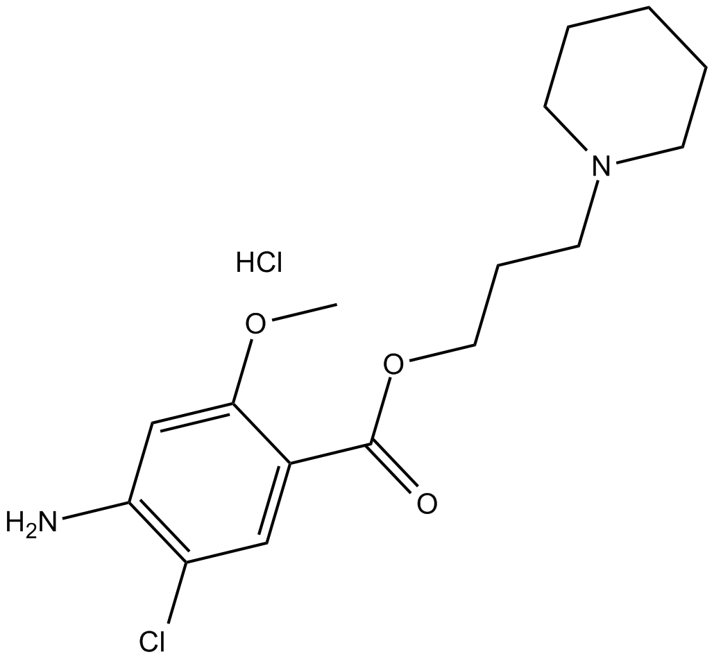 RS 23597-190 hydrochloride 化学構造