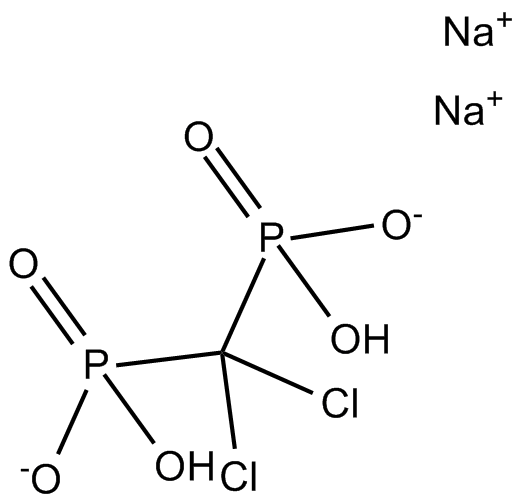 Clodronate Disodium Chemical Structure