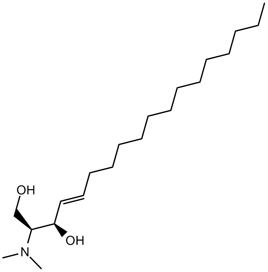 N,N-Dimethylsphingosine Chemical Structure