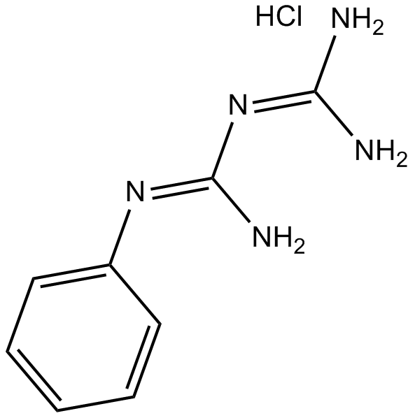 1-Phenylbiguanide hydrochloride  Chemical Structure