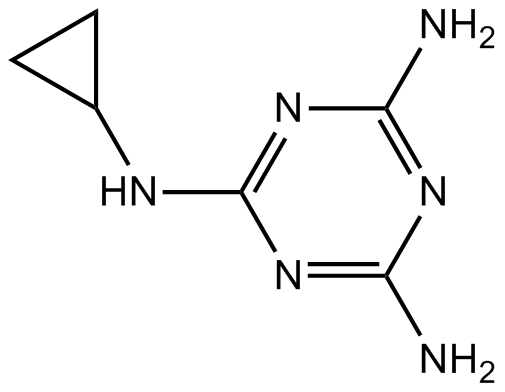 Cyromazine التركيب الكيميائي