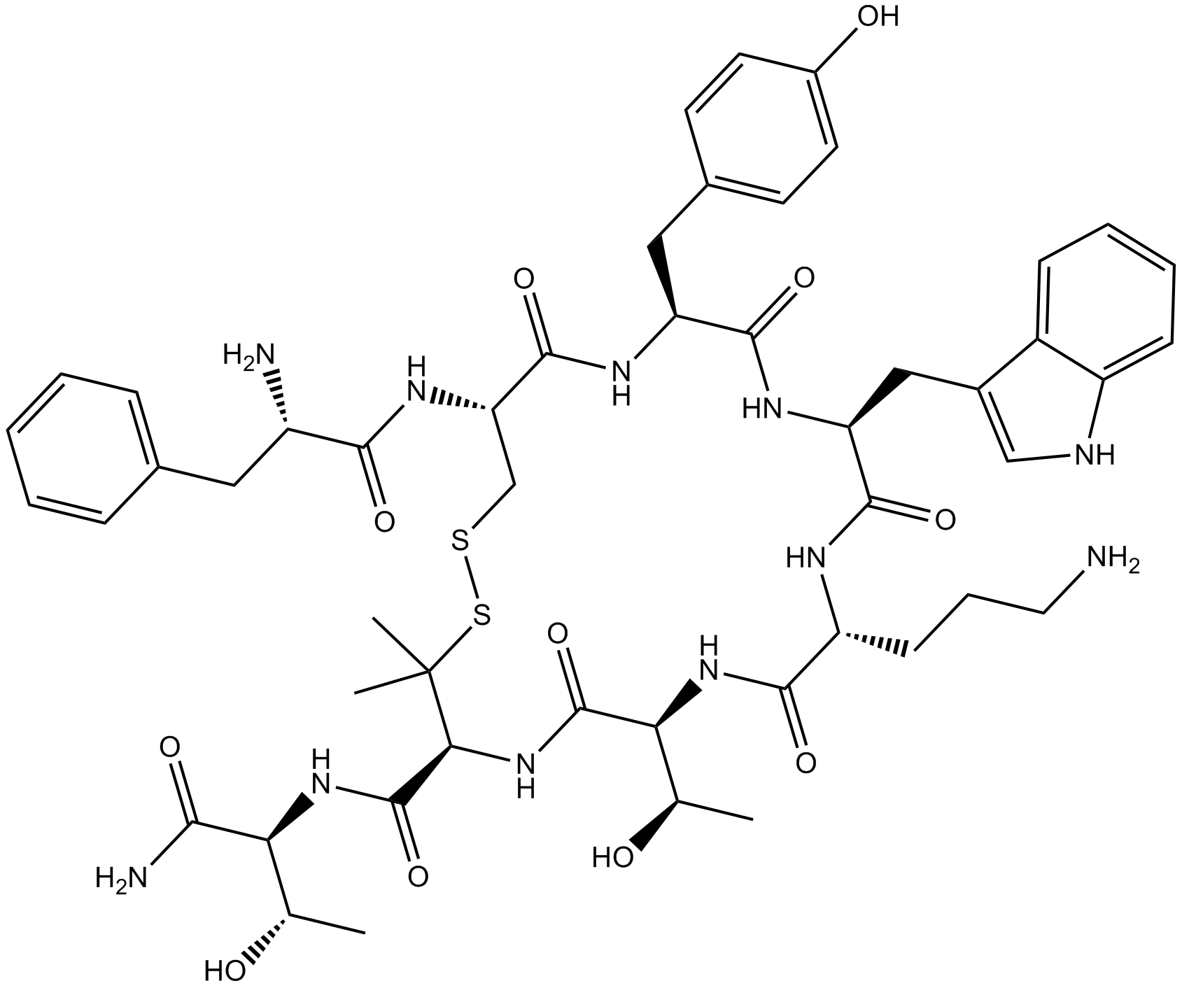CTOP  Chemical Structure