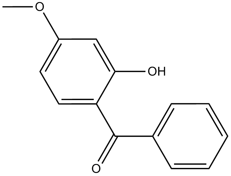 Oxybenzone 化学構造