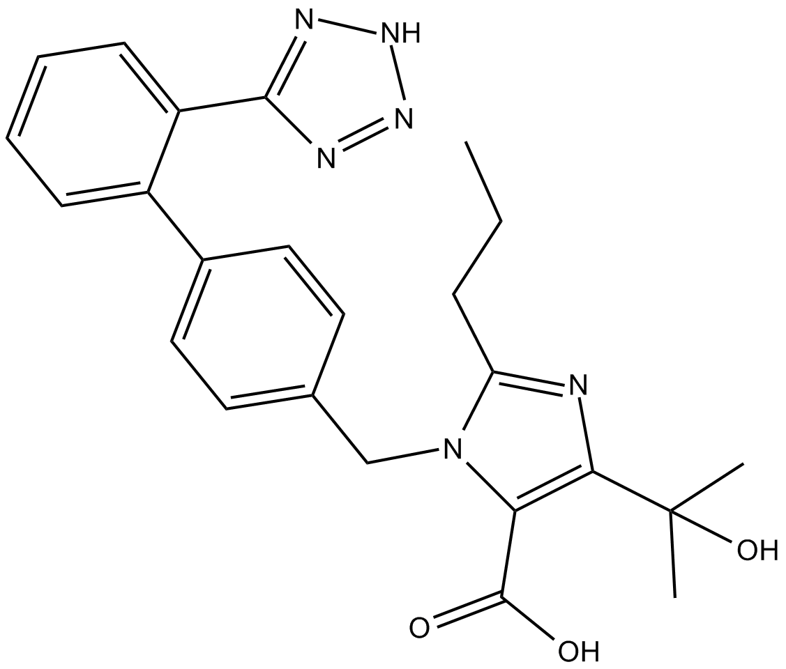 Olmesartan  Chemical Structure