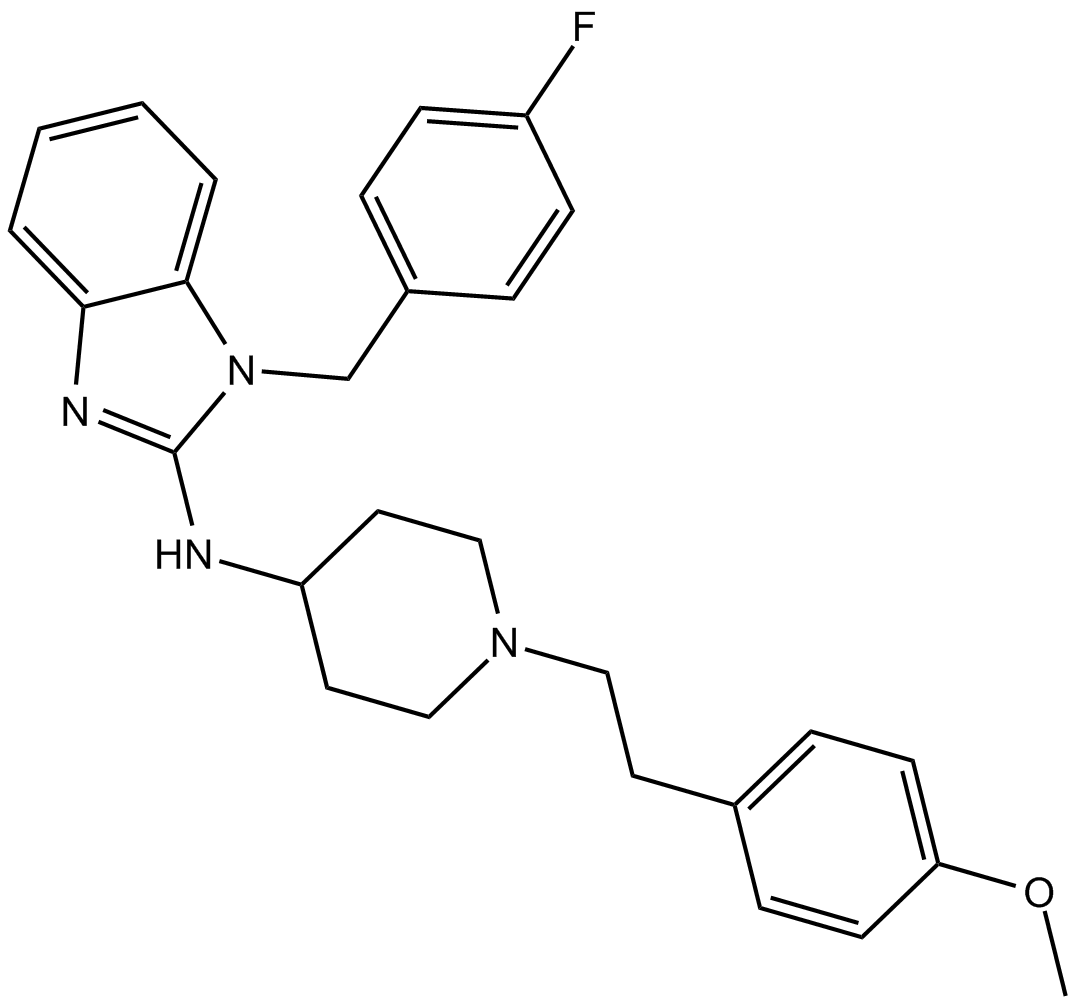 Astemizole Chemische Struktur