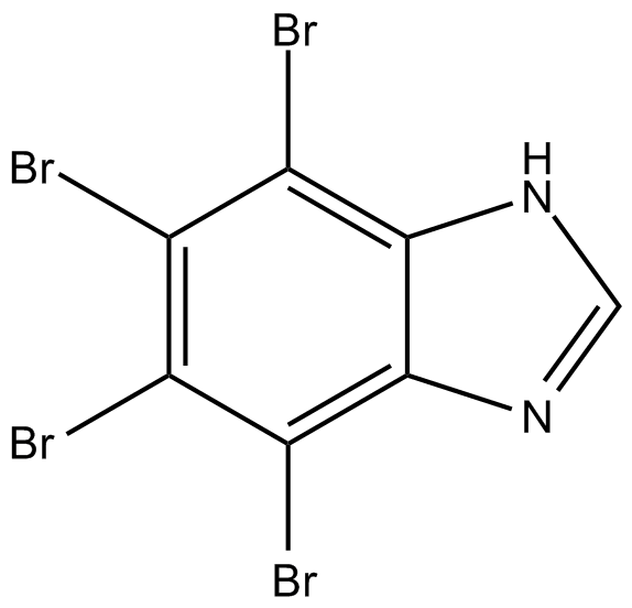 4,5,6,7-Tetrabromobenzimidazole  Chemical Structure