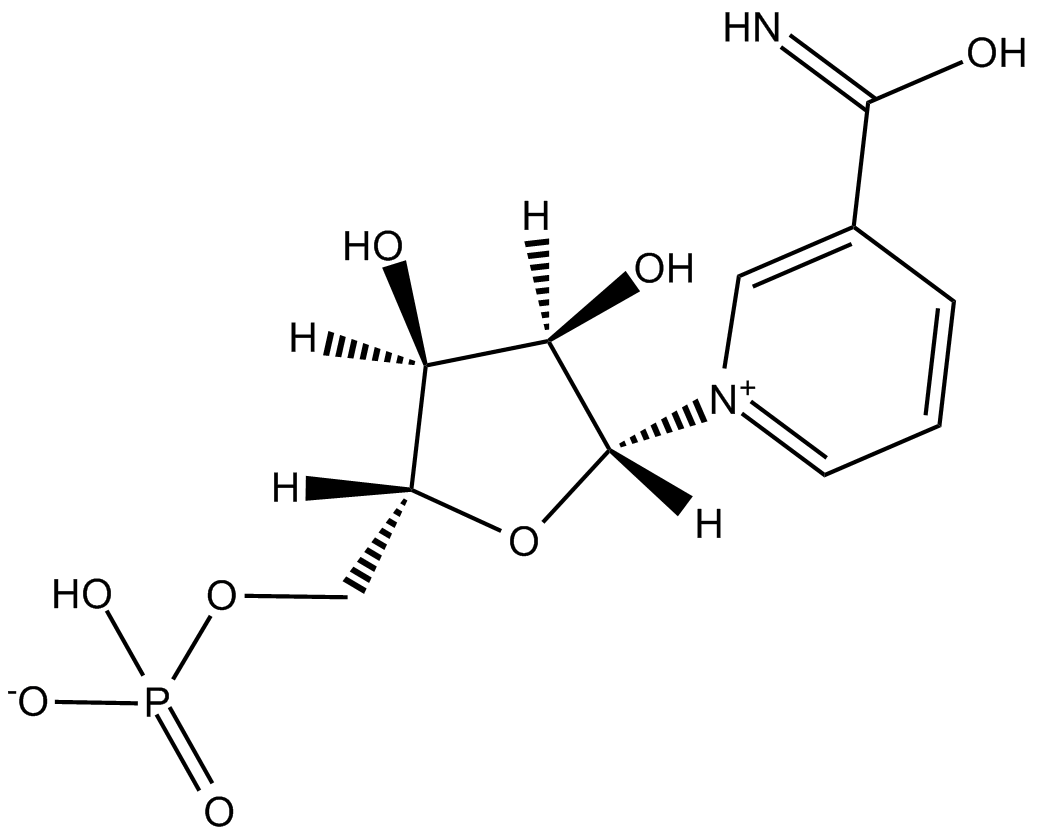 β-Nicotinamide mononucleotide Chemical Structure