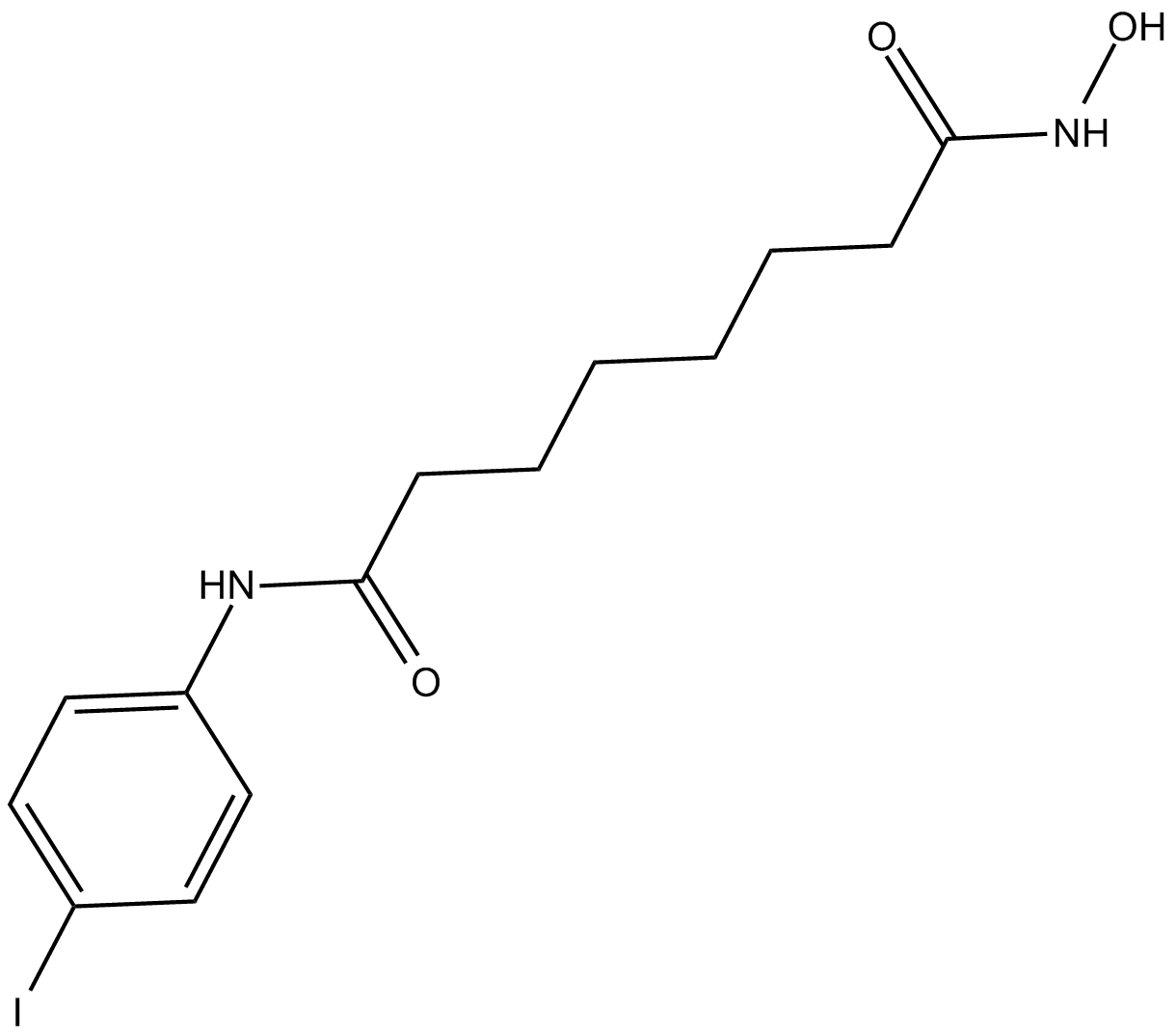 4-iodo-SAHA  Chemical Structure