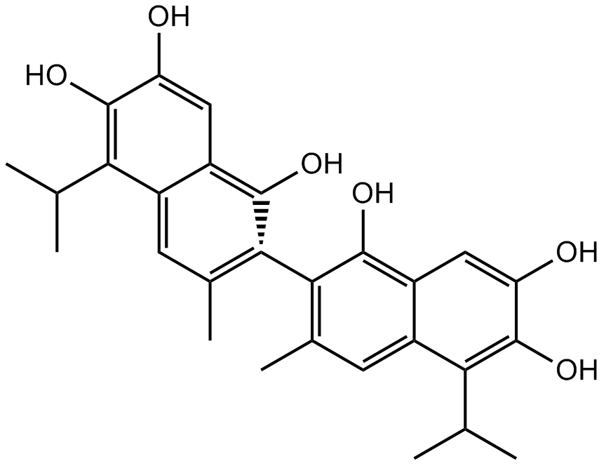 (+)-Apogossypol  Chemical Structure